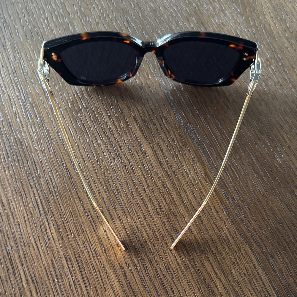 Dior Dark Havana 30Montaigne Square Butterfly Women sunglasses - Picture 9 of 16